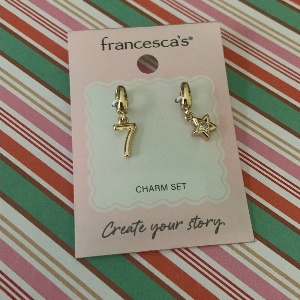 Francesca’s Charm Set- Number 7
